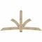 Ekena Millwork Davenport Rough Sawn Timber Gable Bracket, Douglas Fir, 96"W x 48"H x 4"D x 6"F, 12/12 Pitch GBW096X48X0406DAV00RDF - alternate 1